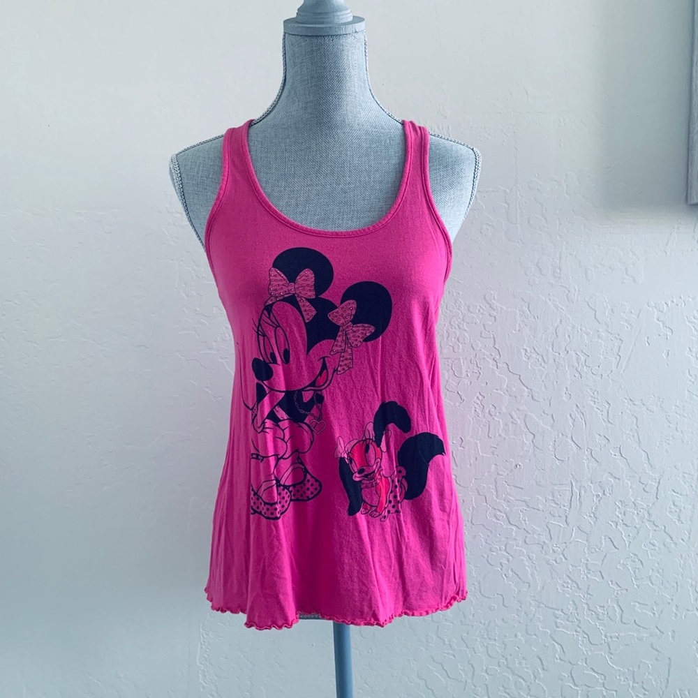 Disney Women’s Hot Pink Tank Top Size Medium